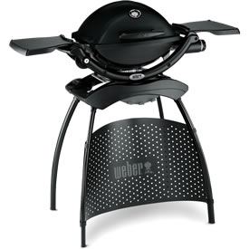 barbecue weber q 1200 black stand