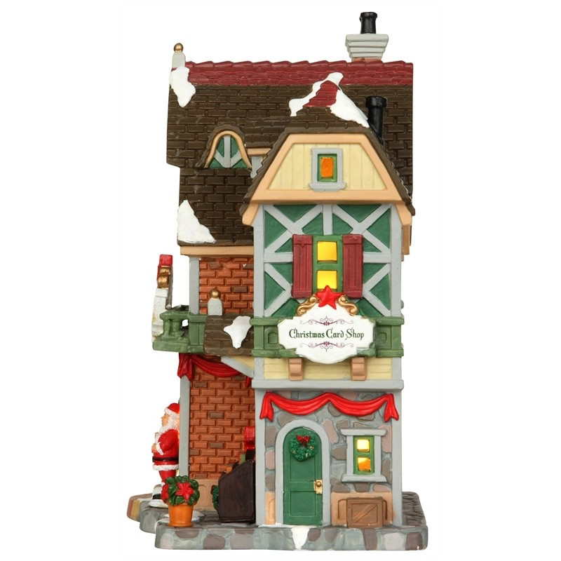 lemax seasons greetings christmas card shop 35507 lemax seasons greetings christmas card shop 35507