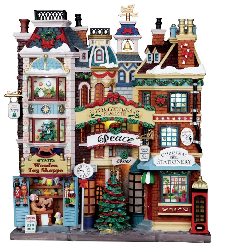 lemax christmas lane facade 05104 163 52 29 from lemax christmas lane facade 05104 163 52 29 from